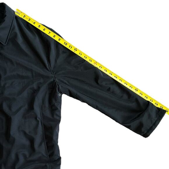 Men’s Black Collared Reaction Kenneth Cole Jacket Size G Mens Black Coat - Picture 5 of 12